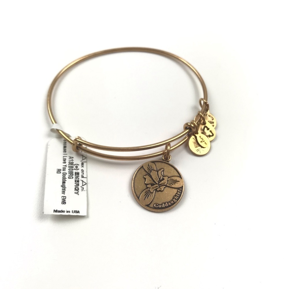 ALEX and ANI Goddaughter Charm Bracelet NWT